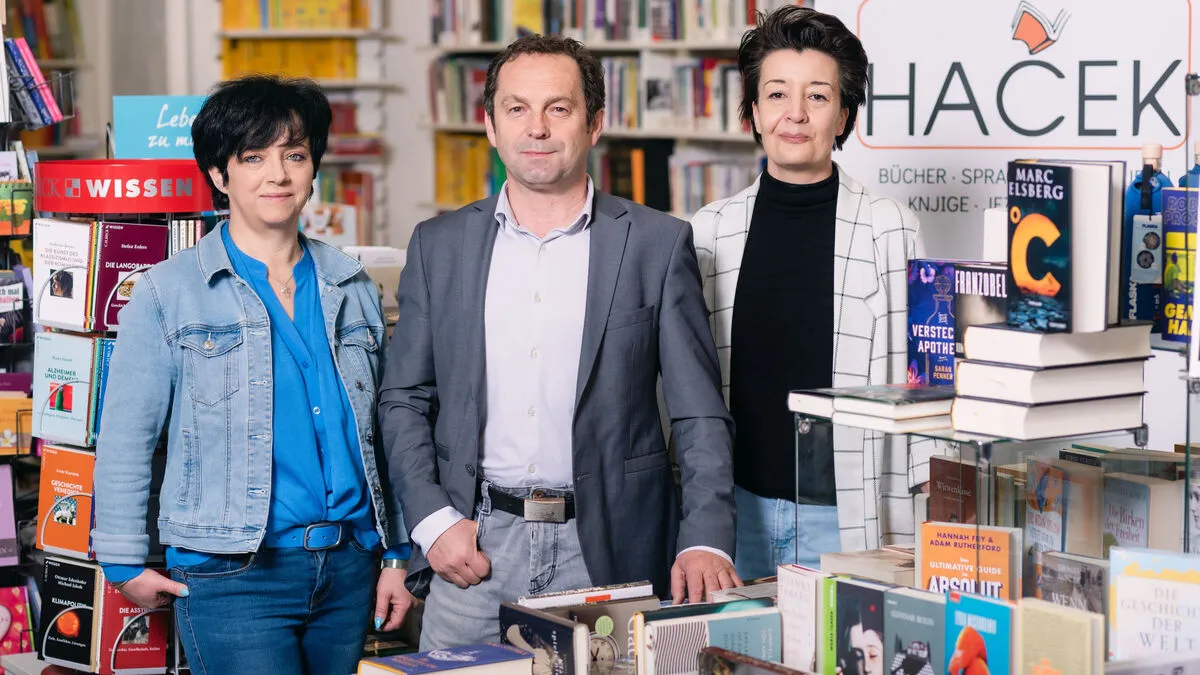 Eingespieltes Team: Roswitha Ogris, Johan Mlečnik, Hanka Guckuk (v.l.)