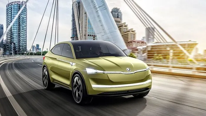 Skodas Studie Vision E