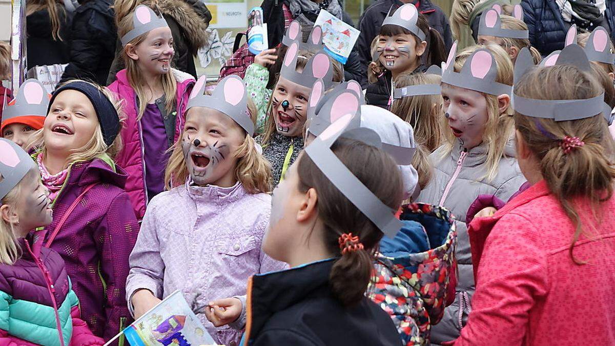 Die Weizer Kinder hatten sehr viel Spaß beim Lesefest