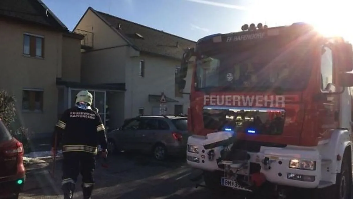 Die Feuerwehren Kapfenberg-Hafendorf und die Stadtfeuerwehr Kapfenberg waren im Einsatz