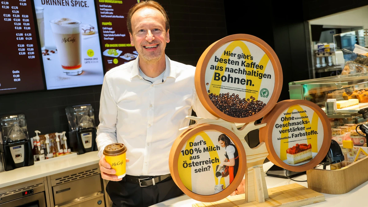 Franchisenehmer Karl Jurak ist mit der Übernahme der beiden Villacher McDonald's-Restaurants für insgesamt fünf Standorte verantwortlich. 