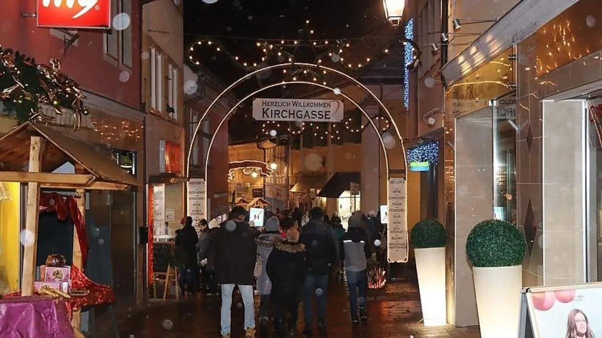 Der Weihnachtsmarkt in Feldkirchen zieht laut Adami auch italienische Kunden an