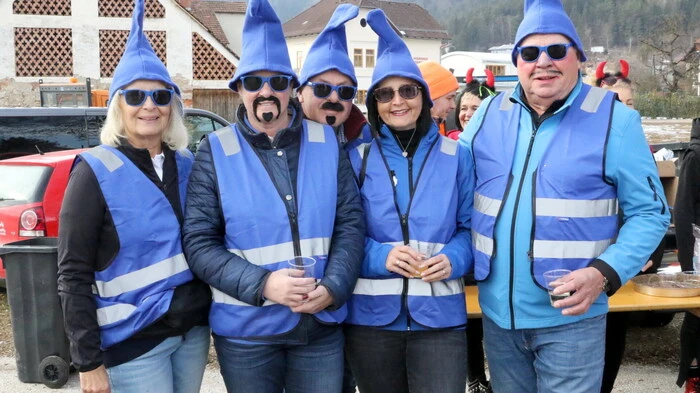 Die Gemeinde St. Georgen am Längsee stand am Samstag im Mittelpunkt eines großen Faschingsumzuges.