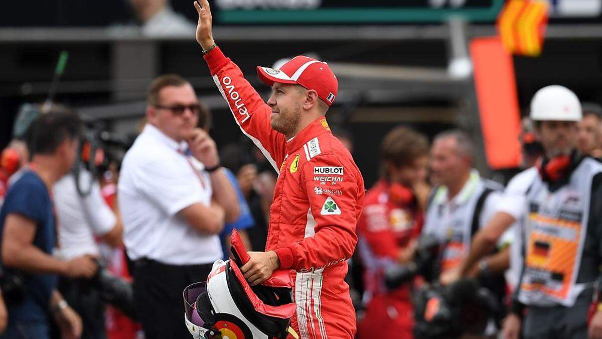 Ferrari-Pilot Sebastian Vettel
