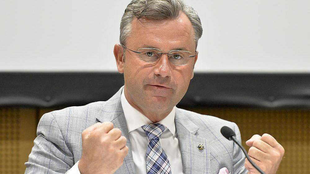 Infrastrukturminister Norbert Hofer 