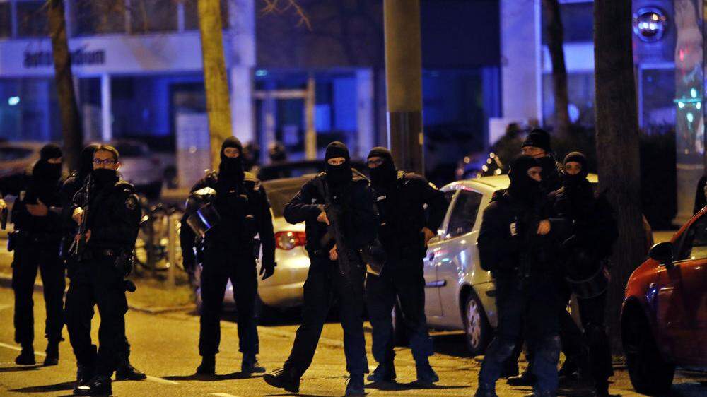 Polizeieinsatz in Straßburg