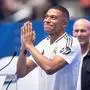 Kylian Mbappe official presentation at Santiago Bernabeu as new player of Real Madrid in Santiago Bernabeu stadium in Madrid, 16 July 2024 900/Cordon Press PUBLICATIONxNOTxINxFRAxESP 900/CordonxPress LOF - Kylian Mbappe official presentation at Santiago Bernabeu