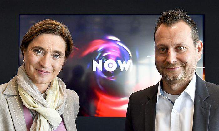 Noch ORF1-Channelmanagerin Lisa Totzauer, ORF2-Channelmanager und Unterhaltungschef Alexander Hofer