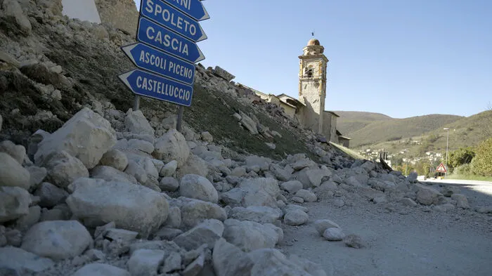 Das neuerliche Erdbeben in Italien ist eines der stärksten, das je in Italien gemessen wurde.