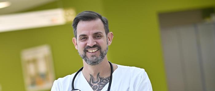 Matthias Starz will Hausarzt werden