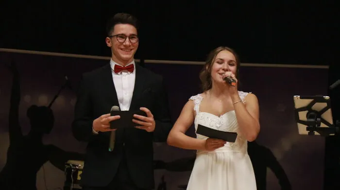Zu Beginn der Ballnacht hielten Elias Heschl und Lena Spranger einführende Worte.