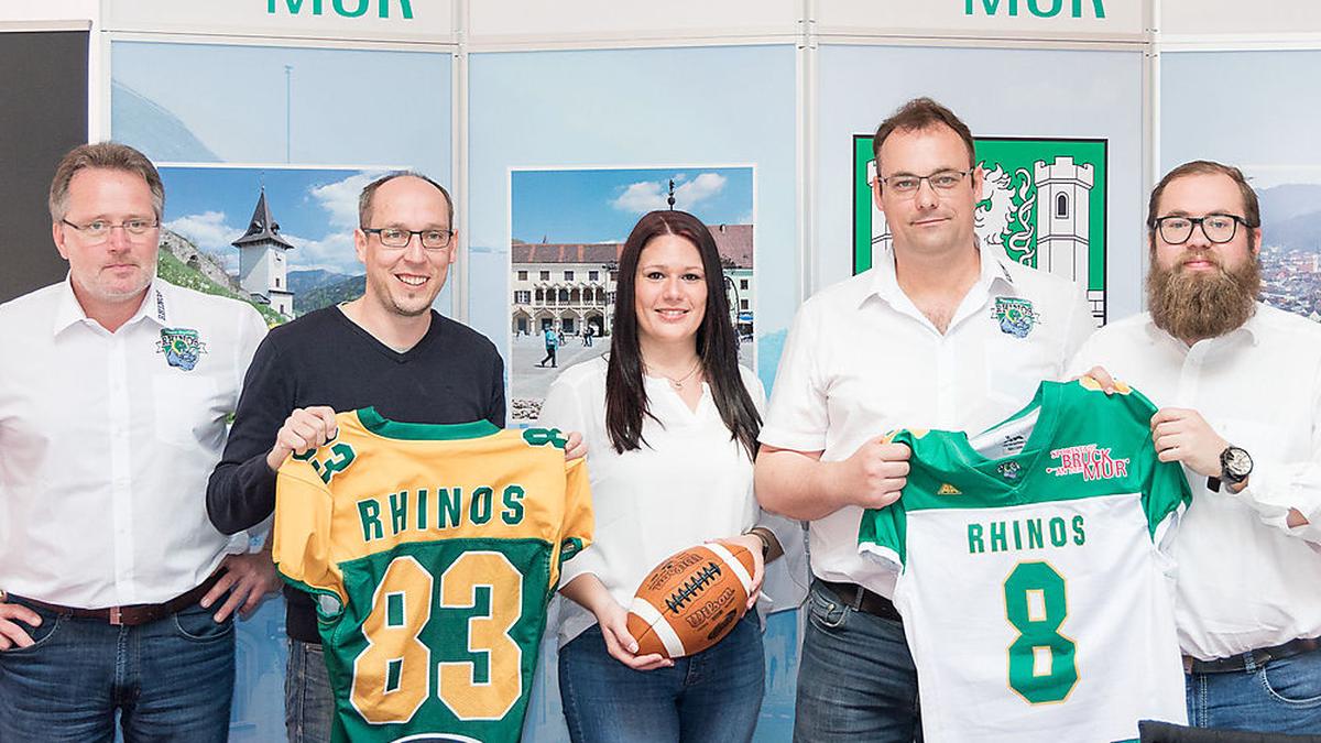 Rhinos und Stadt Bruck freuen sich auf die neue Saison