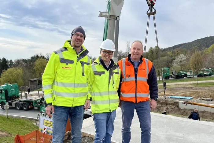 Unter anderem im Einsatz: Stefan Kutschera, Christoph Fischer und Franz Hierzer