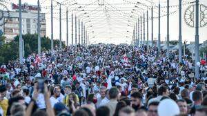 Nach dem „Marsch der Freiheit“ vom Wochenende erhöht die Opposition in Weißrussland diese Woche den Druck und fordert die Bevölkerung zum Generalstreik auf