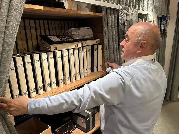 Der Filmklub ist seit 1957 aktiv, im Klubraum hat man eine umfassende Chronik gesammelt