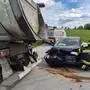 Eine 40-Jährige erlitt bei dem Unfall Verletzungen unbestimmten Grades und wurde ins LKH Graz gebracht