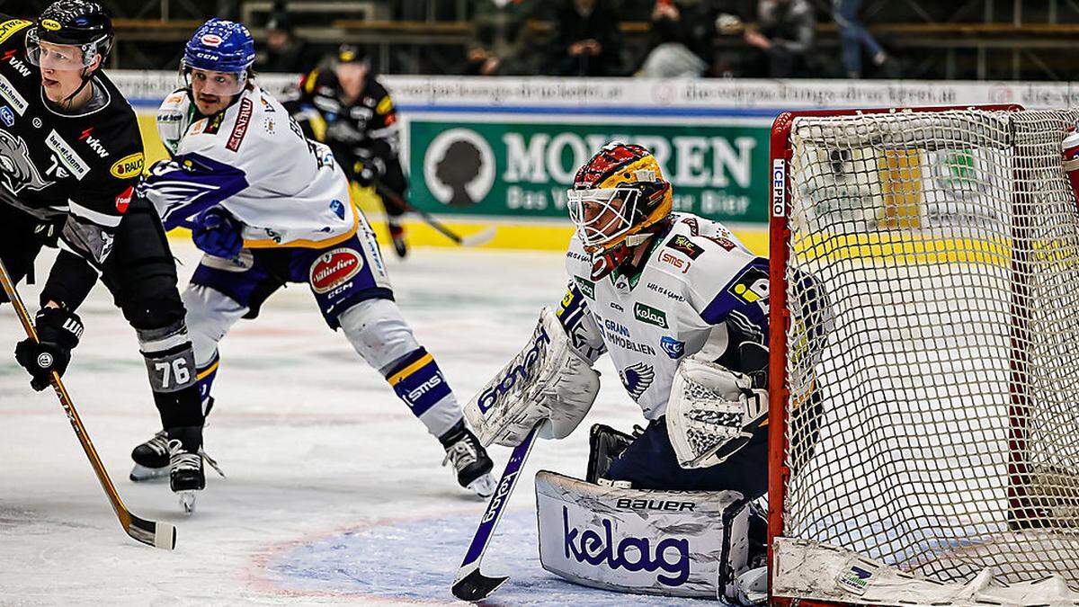 Gleich zehn Treffer fielen im Spiel zwischen Dornbirn und dem VSV