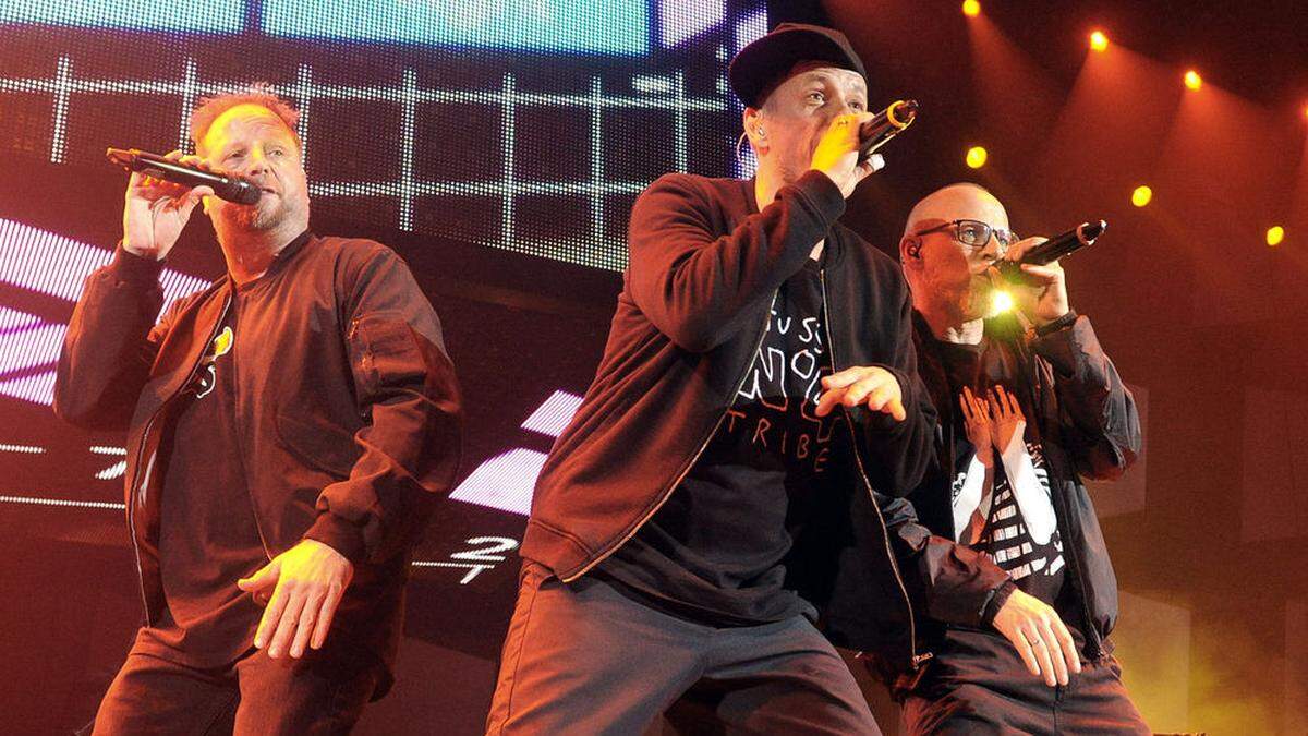 Fanta 4 bei ihrem letzten Live-Act in Wien