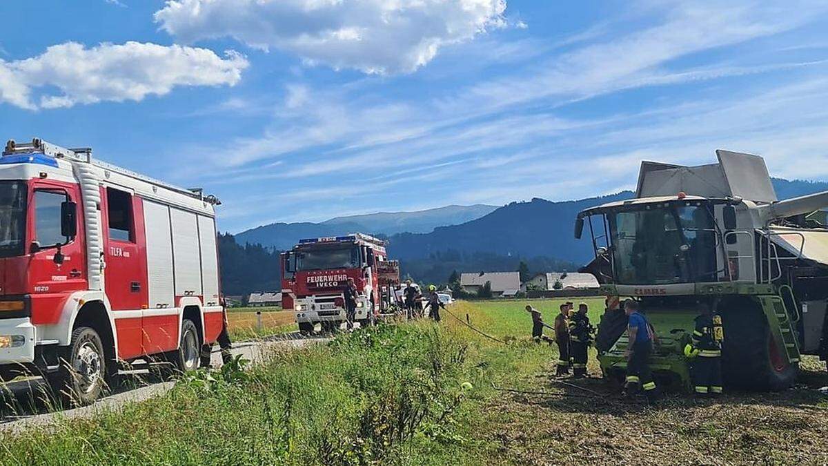 Die Feuerwehr konnte den Brand löschen