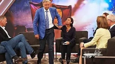 Völlig empört: Wolfgang Bosbach verließ die "Maischberger"-Talkrunde