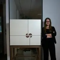 Sophie Stückler mit ihrem ausgezeichneten Meisterstück