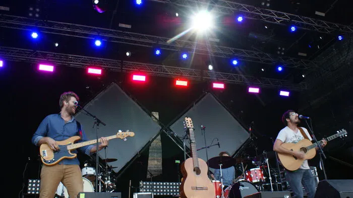 Vor Seiler und Speer sorgte Thomas David mit seinen Songs "Find My Love", "Able" und "Million Light" für eine ausgelassene Stimmung im VAZ Schladnitz.
