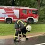 Zahlreiche Feuerwehreinsätze im Bezirk wegen Unwetter