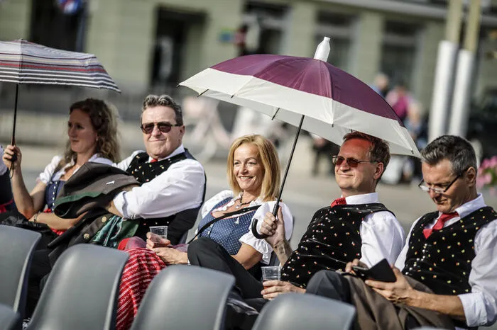 Nachdem der erste Versuch Mitte Juni am Regen gescheitert war, spielte am Sonntag das Wetter mit.