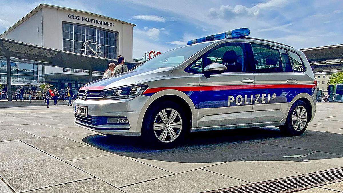 Der Vorfall ereignete sich am Dienstag im Bereich einer Bushaltestelle am Grazer Hauptbahnhof