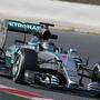 Nico Rosberg drehte in Spanien die schnellste Runde