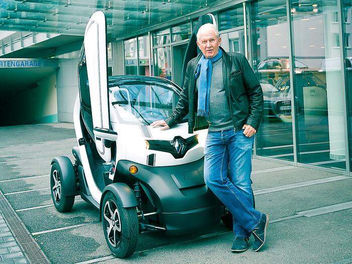 Der Stromer ist Markos Sommermobil