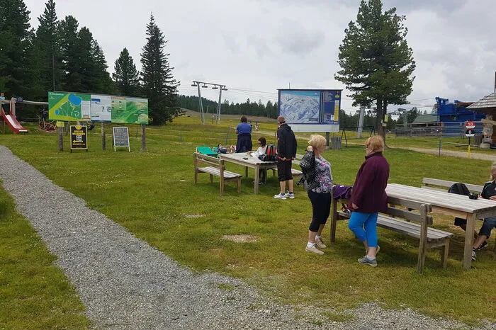 Auf 1800 Meter mit DiscGolf gespielt.