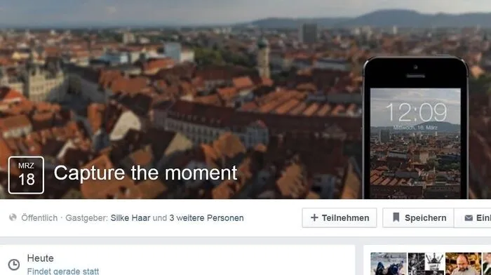 Aufruf per Facebook