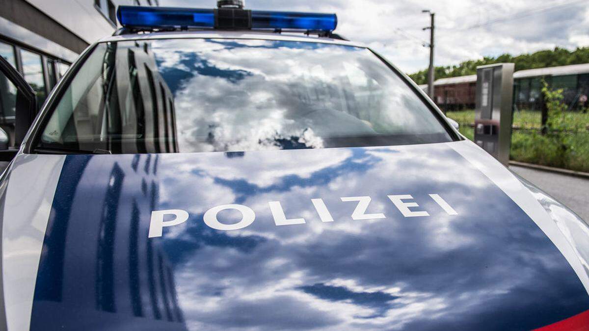 Die L 201 musste kurzzeitig gesperrt werden (Sujetbild Polizeiauto)