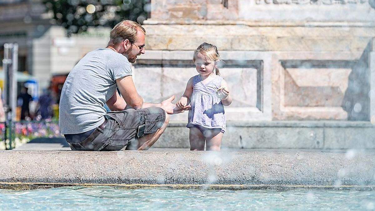 Heiß, aber nicht zu heiß wird es an dem Wochenende in der Steiermark