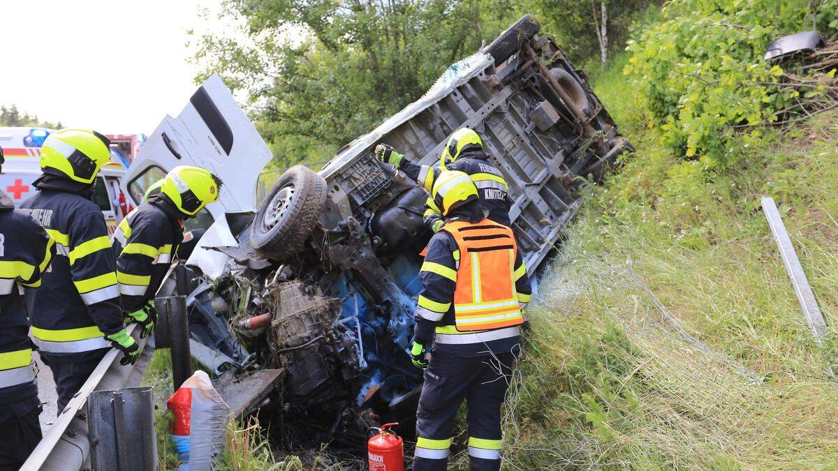 Unfall in Knittelfeld