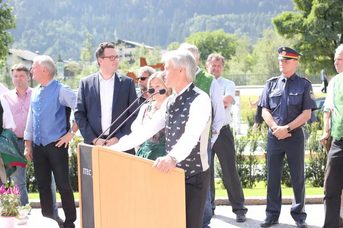 Bürgermeister Stefan Brandstätter begrüßte die Gäste