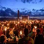 Lichtermeer für Lama