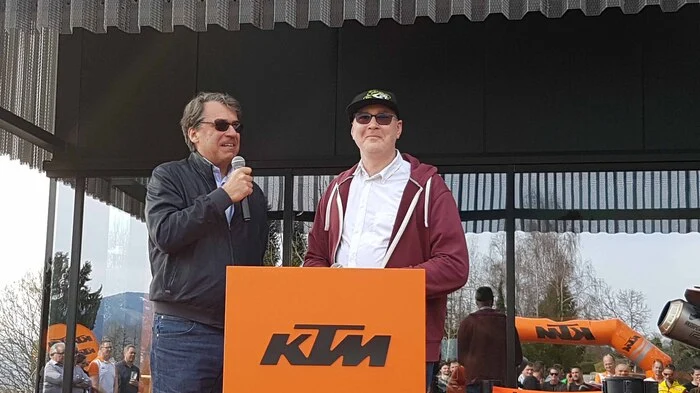 Mit geladenen Gästen wurde am Freitag der KTM-Flagshipstore in Spielberg eröffnet.