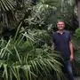 Bernhard Strohmaier in seinem Exotengarten in St. Margarethen an der Raab