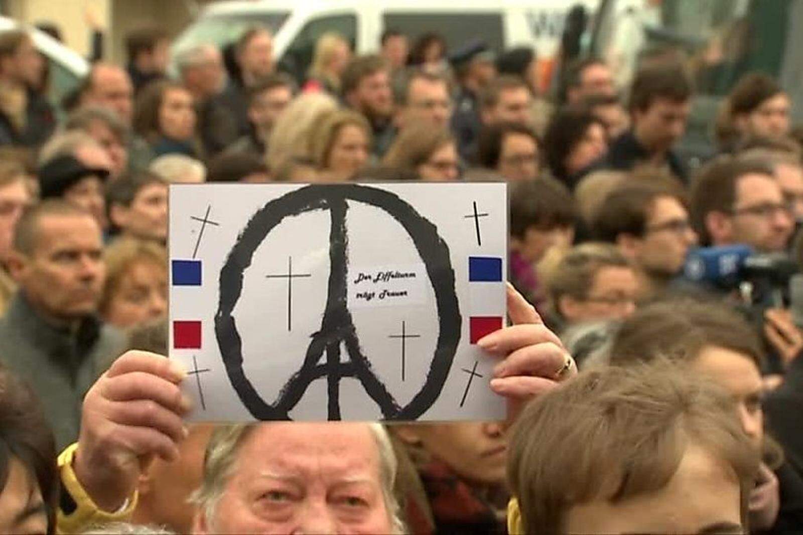 Weltweite Schweigeminute für Opfer der Anschläge von Paris 
