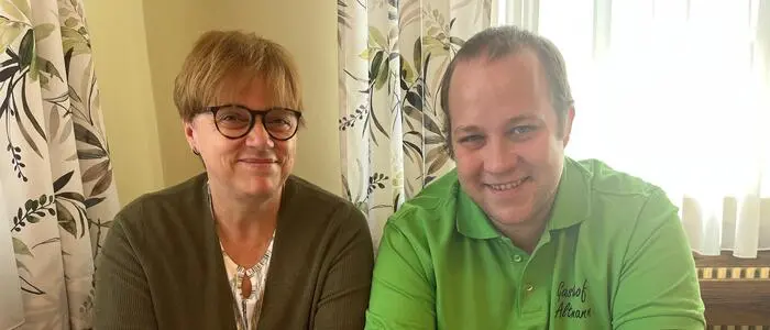 Johanna Altmann und ihr Sohn Thomas arbeiten seit Jahren eng zusammen
