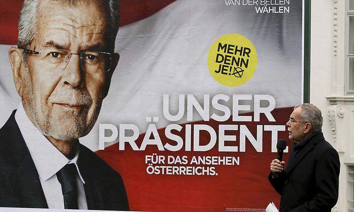 VdB über VdB: Schon jetzt "Unser Präsident" gerufen