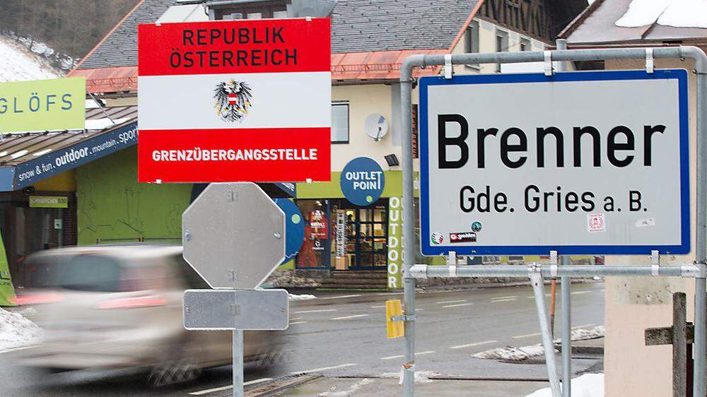 Grenze am Brenner