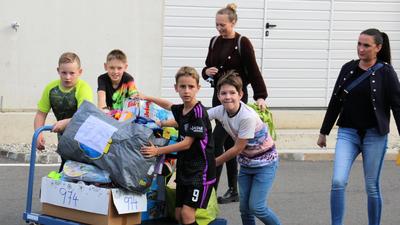 Kinder und Erwachsene freuten sich über die große Auswahl