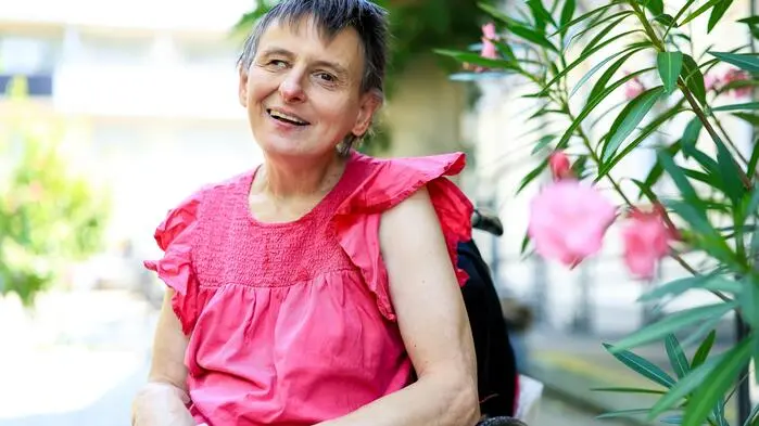 In ihrem Buch will Bettina Platzer über ihr Leben mit Behinderung erzählen