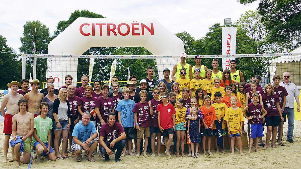 Sportlicher Höhepunkt war der Beach-Cup der Herren