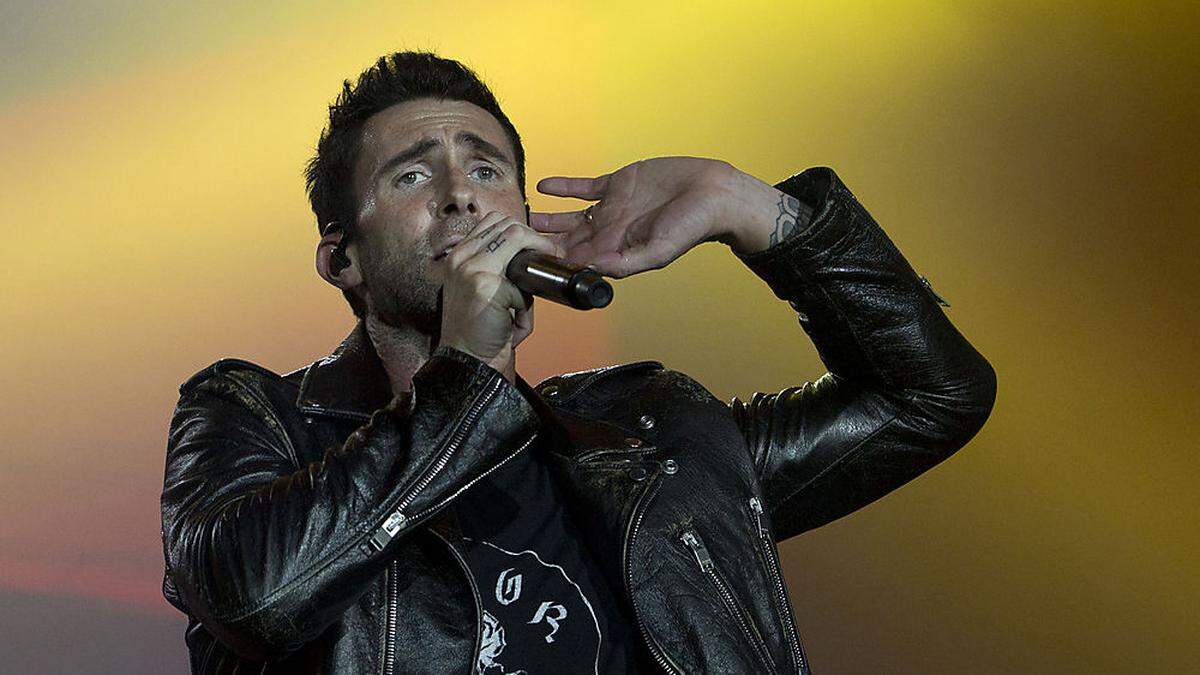 Adam Levine ist mit seiner Band Maroon 5 schon seit Jahren auf den großen Bühnen der Welt vertreten