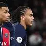 Kylian (links)  und Ethan Mbappe 