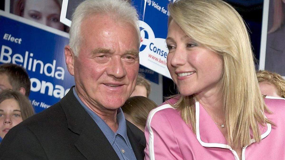 Bild aus harmonischeren Zeiten: Frank und Belinda Stronach im Jahr 2004